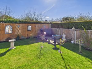 Rear garden- click for photo gallery